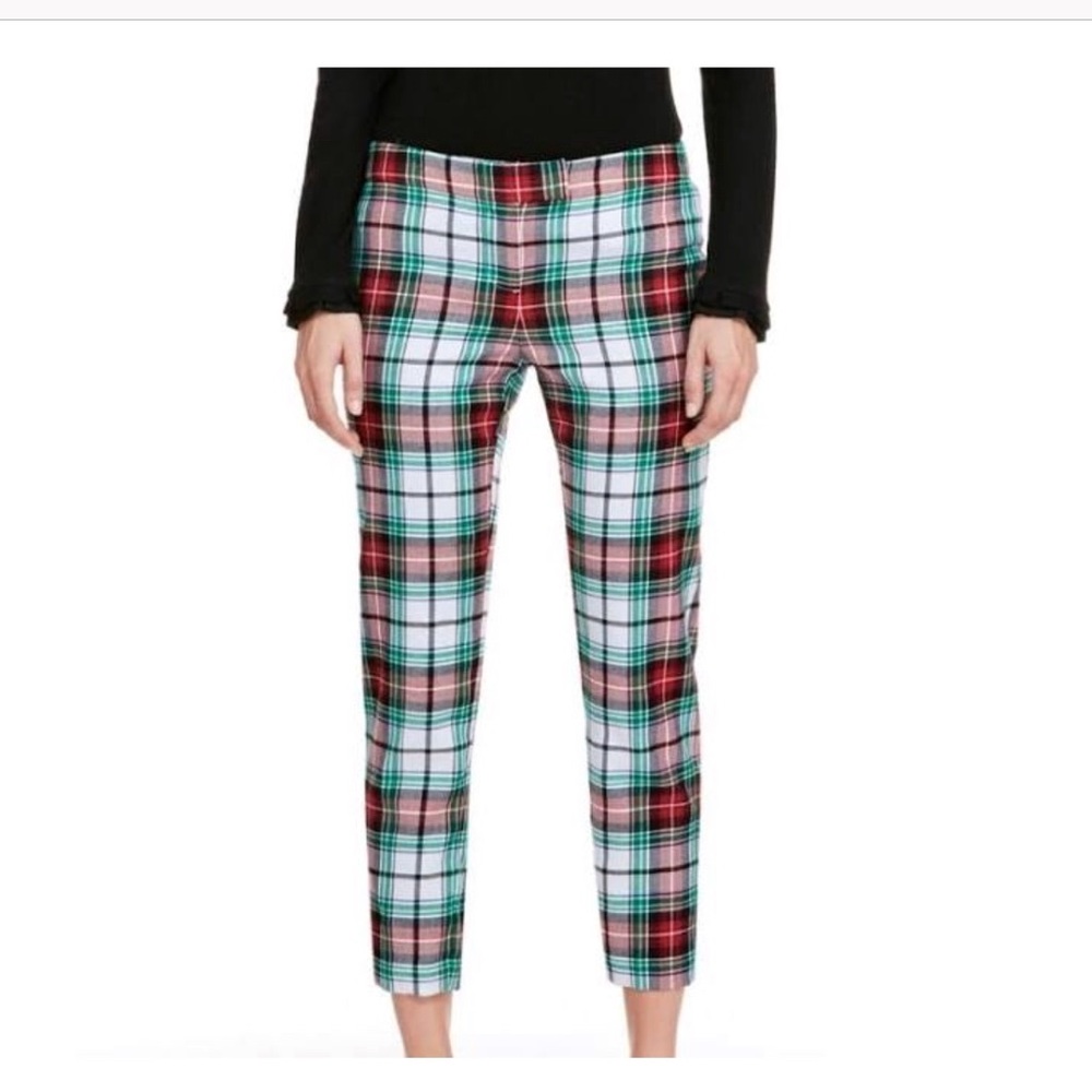 Vineyard Vines Plaid Wool Capri Pants 2